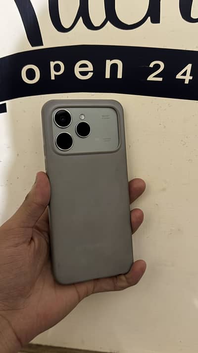 Tecno Spark 40 Grey Titanium PTA Approved 6/128 Mobile Phone