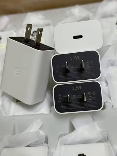 Google 100% original charger with cable