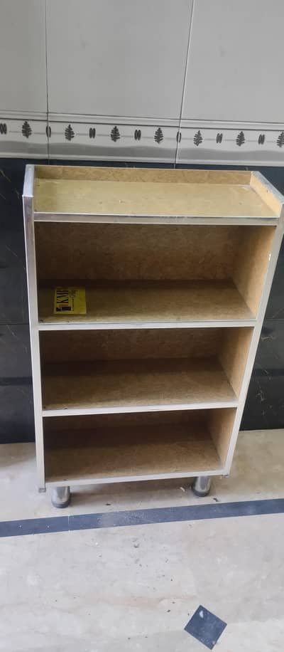 Wood cabinets