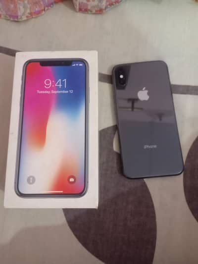 iPhone x with box