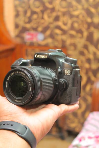 Canon 70D with 18-55mm STM Lens