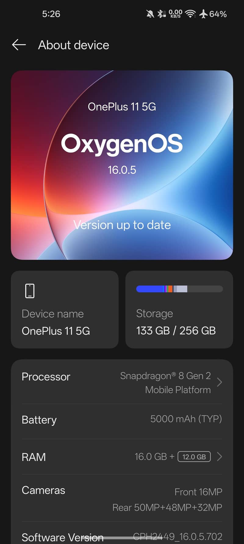 One Plus 11 0