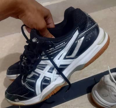original asics badminton shoes