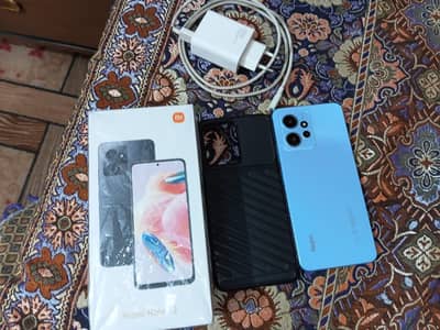 Xiaomi Redmi Note 12 for sale full box 8 128gb