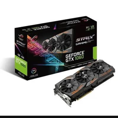 Asus GTX 1060 Strix 6GB GDDR5 192-Bit Graphics Card (STRIX-GTX1060)