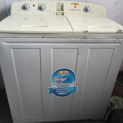 super Asia washing machine with dryer