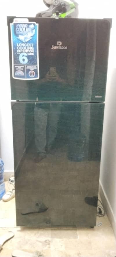Dawlance glass door fridge for sale | 9173WB Chrome Avante