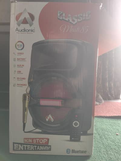 Audionic classic masti 85 bilkol new just open box