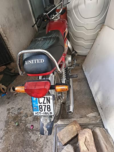 United 70cc bike for sale