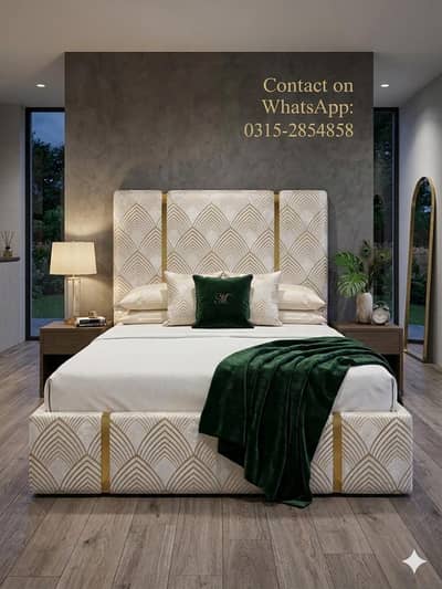 DOUBLE BED/TURKISH BANGLOWS BEDS/QUEEN SIZE BED/KING SIZE BED