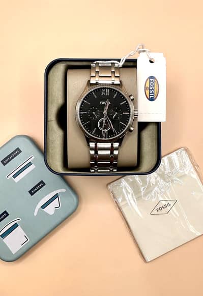 fossil chronograph mens watche
