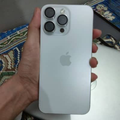 iPhone 15 Pro Max 1TB White Titanium PTA Approved | Original Box |