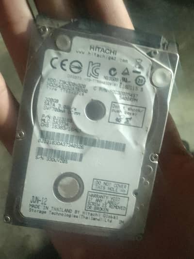 hard drive 320 gb sata used