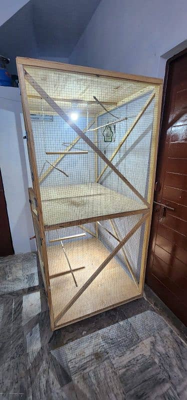 wooden cage 2 portion for sale