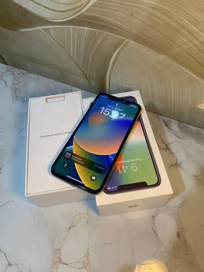 iphone x 256GB  (no open no repair) (PTA approved) all ok