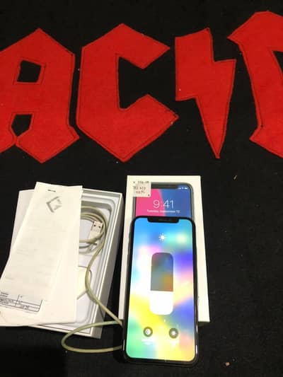 iphone x 256GB  (no open no repair) (PTA approved) all ok