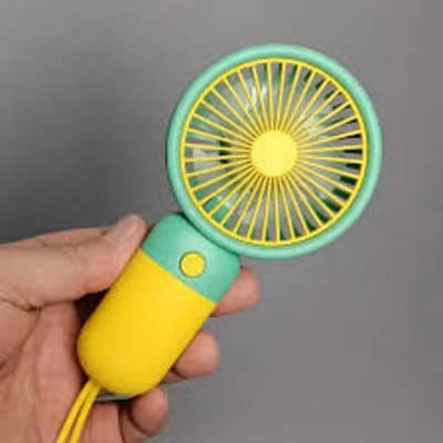 Mini portable fan for summer rechargeable,