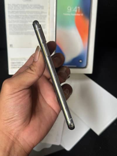 iphone x 256GB  (no open no repair) (PTA approved) all ok