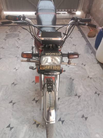 Honda CD 70 24/25 model hai first owner bike