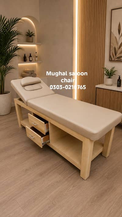 Saloon chair Barber Chair hair wash unit pedicure massage bed Trolley