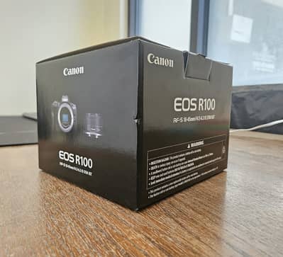Canon EOS R100 + RF-S 18-45mm Lens | Brand New Condition | Box Pack