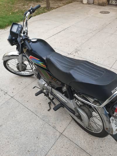 honda cd 70 2021 black