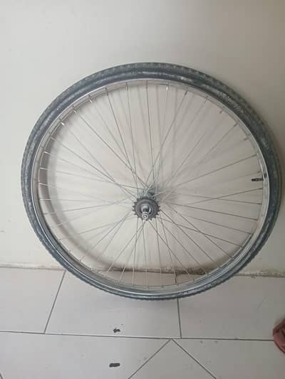 Cycle Wheel and Tyre with tube