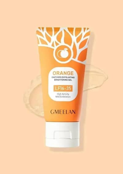 Orange Enzyme Gel Scrub For Brightening & Exfoliating