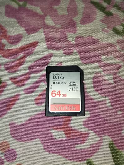Memory Card San Disk Ultra 64GB