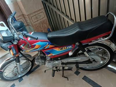 Honda CD 70 lush condition perfect bike