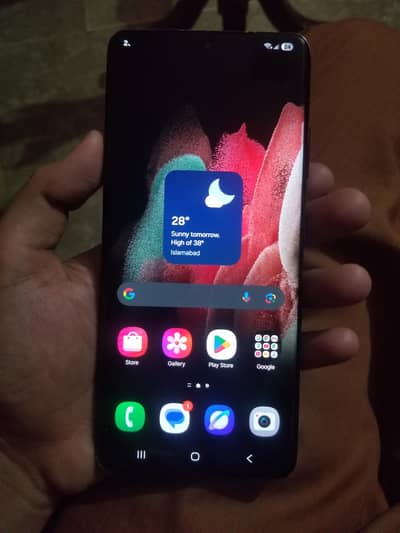 Samsung Mobile S21 Ultra 12/256 Official Pta Approved Dual Sim