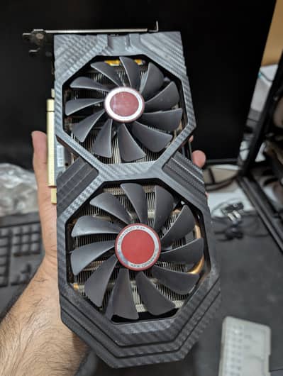 XFX RX 580 8GB DDR5 graphics card GTX RTX 3060 1060 2060 3080Ti
