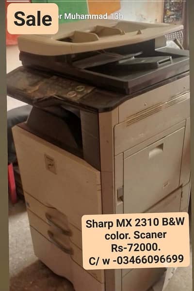 Photocopy Sharp color MX 2310