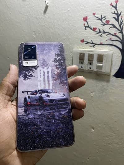 Vivo v21 all okay 8/ 128  just panel line