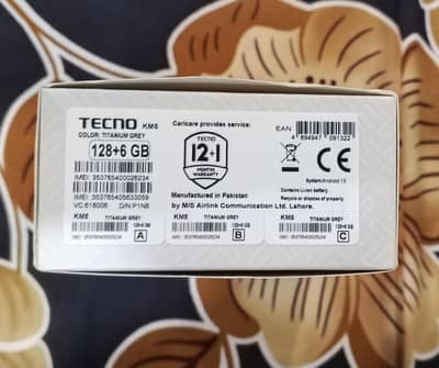 Tecno spark 40 10/10 condition 3 month used
