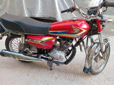Honda CG 125 Red Colour 2019 model