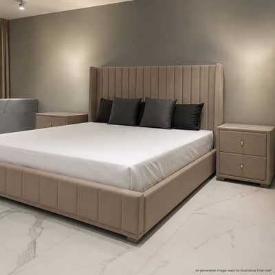 Brand New Customized King Size Bed for Sale