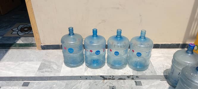 06 Bottles 19 liter eachr for sale