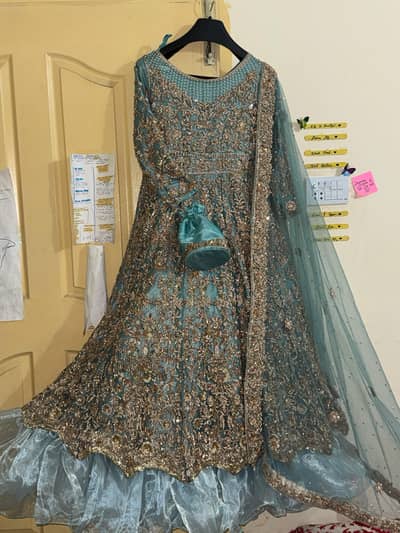 Kora dapka hand work farock for walima
