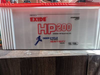 HP 200 Amp 130 Battery Available