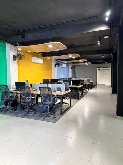 FURNISHED 01 KANAL COMMERCIAL OFFICE FOR RENT IN JOHAR TOWN BLOCK H3 LAHORE