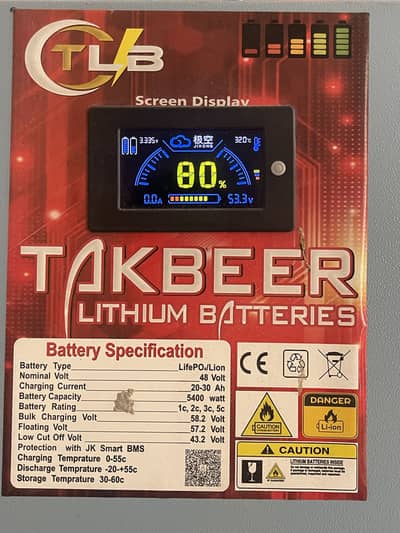 Lithium ion / Lifepo4 battery/51.2 v 280Ah/ 14 kw /EVE 20225 cell