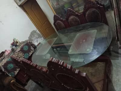 dining table and chairs