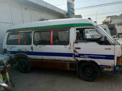 Toyota hiace van for urgent sale 03275126112
