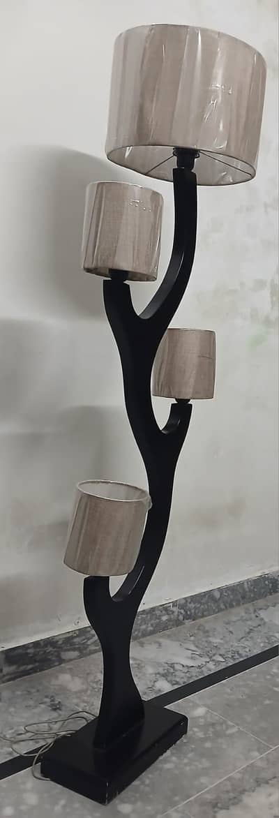 Floor Wooden Lamp