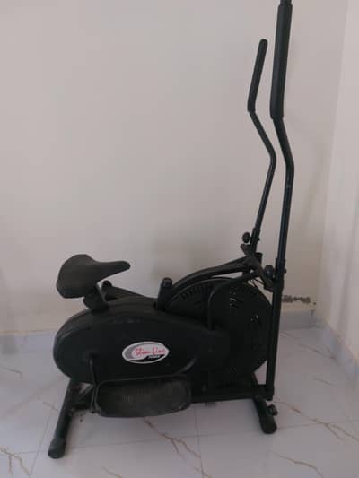 Slim Line Power 2-in-1 Elliptical Trainer & Exercise Bike
