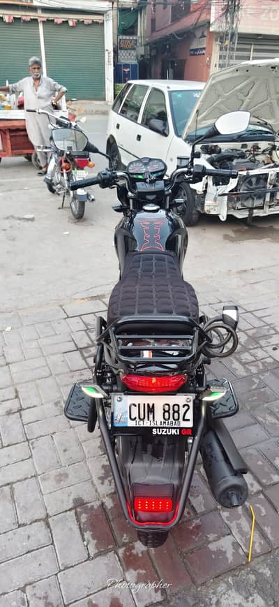 All spare parts genuine with bike  accessories