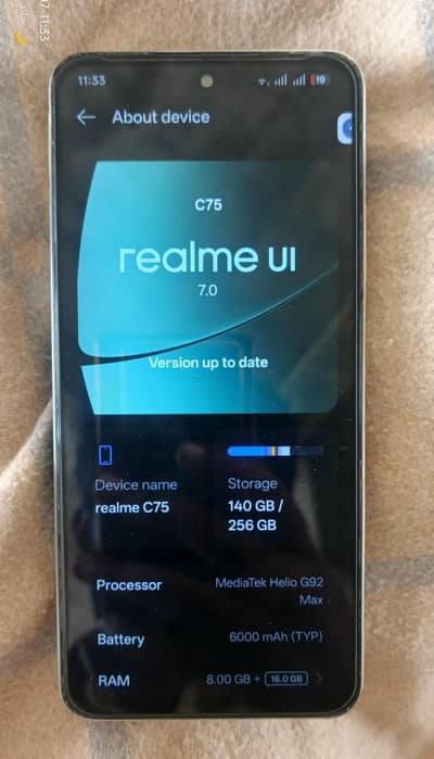 Realme C75