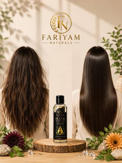 Herbal Oil Haya Hair Growth & Hair Care Oil | Original Product