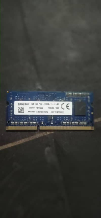 Laptop ram 6GB two sticksDDR3 ram 1200MHz